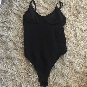 NEVER WORN Black Women’s small Bodysuit